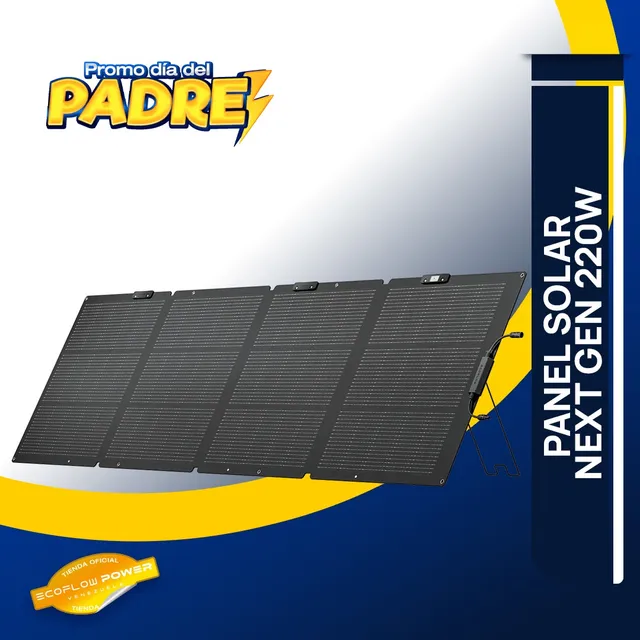 Panel Solar Ecoflow 220w
