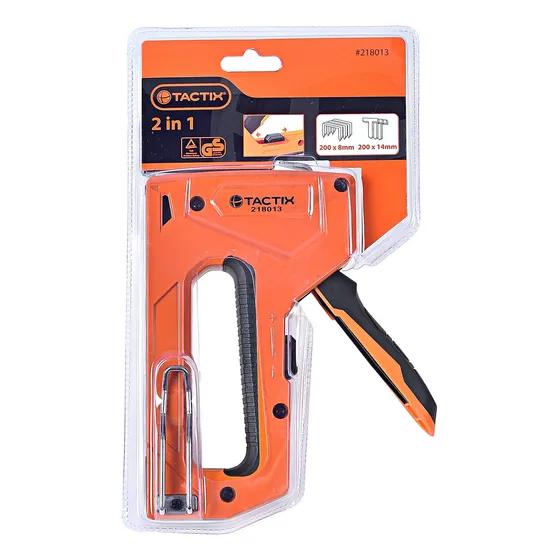 Engrapadora Y Clavadora Para Trabajo Pesado Tactix 1.2 Mm
