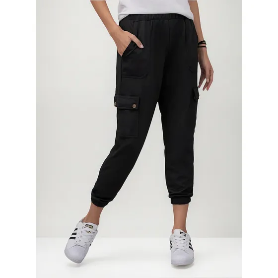 Pantalón Mujer Negro Rutta 86022