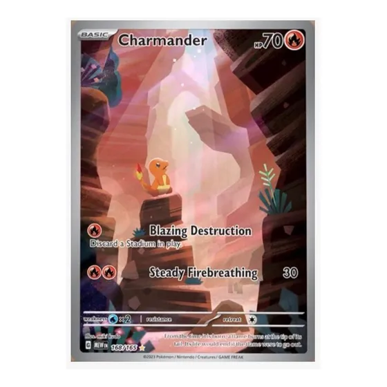 Pokemon 151 Charmander Illustrarion Rare Carta Tcg Card Charmander Inglés