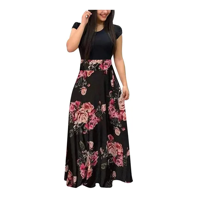 Vestido Nuevo Verano Para Mujer 2022 Estampado Moda Swing