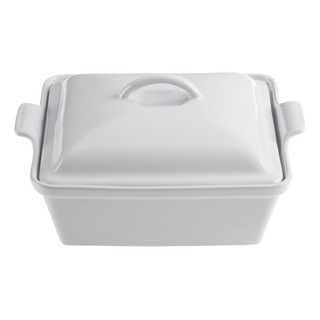 Cacerola Le Creuset Stoneware Heritage, 2,5 L, Color Blanco Cacerola Le Creuset Stoneware Heritage, 2,5 L, Color Blanco