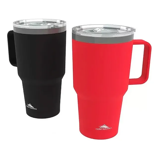 Termo High Sierra 2 Tazas De 710 Ml Viaje Camping Acero Inox