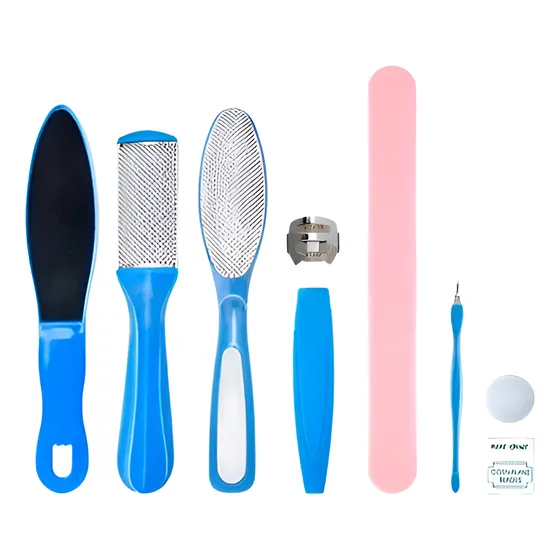 Kit 8 Elementos De Podología Pedicuría Uña Encarnada Callos