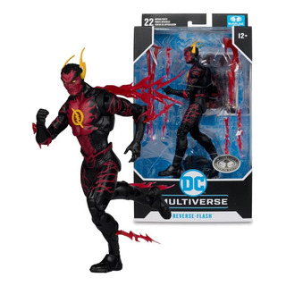 Mcfarlane Toys Reverse-flash Preto E Vermelho Dc Multiverse Mcfarlane Toys Reverse-flash Preto E Vermelho Dc Multiverse