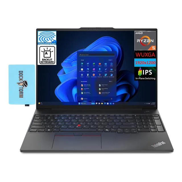Laptop Lenovo Thinkpad E16 16  Ryzen 5 32gb 512gb W11p