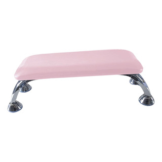 Soporte De Para Manicura, Cojín Ergonómico De Rosa Y Plata Soporte De Para Manicura, Cojín Ergonómico De Rosa Y Plata