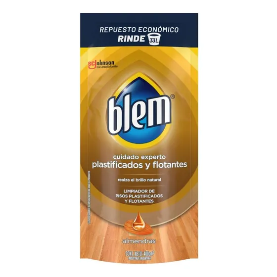 Limpiador Pisos Plastificados Blem Concentrados
