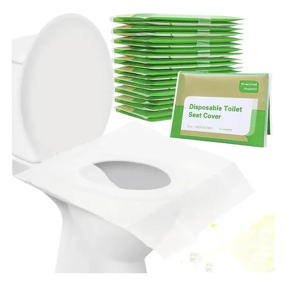 Protector Desechable Papel Para Asiento Tapa Poceta Inodoro