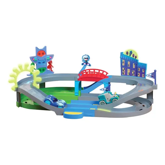 Pj Masks - Playset Pista 24780 Color Azul