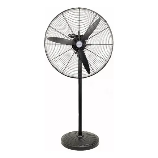 Ventilador Industrial 30 Pulgadas Aereo Pedestal C/ Rolinera