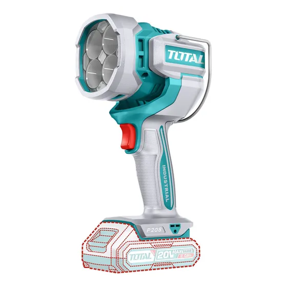 Foco Led, Linterna Trabajo Inalámbrica Total 20v - A Batería Linterna Turquesa