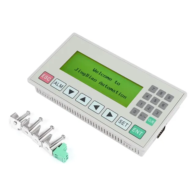 Tecneu Pantalla HMI OP320-A LCD 192x64 | Programable RS232/RS422 para PLCs Xinje, Siemens, Omron y Más Mitsubishi