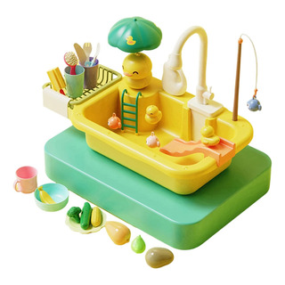 Fregadero De Cocina Juguetes Con Agua Corriente Lavabo Fregadero De Cocina Juguetes Con Agua Corriente Lavabo
