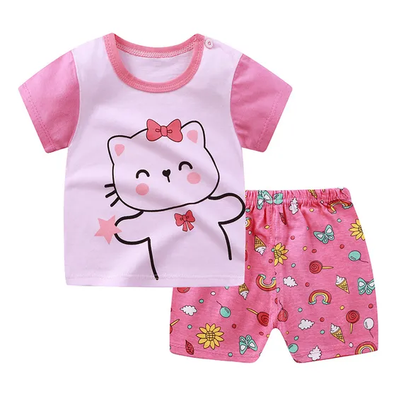 Conjunto De Niños De Estampado Para Bebe 0-5 Años