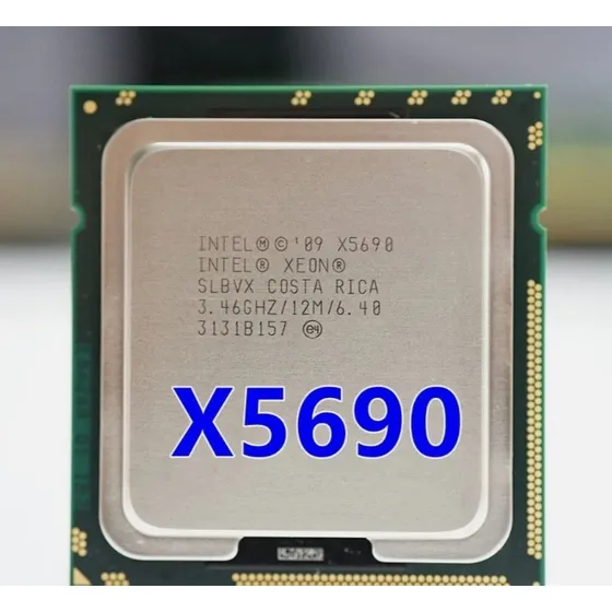 Intel Xeon X5690 Cpu Processador  6 Core  3.46ghz  Slbvx 