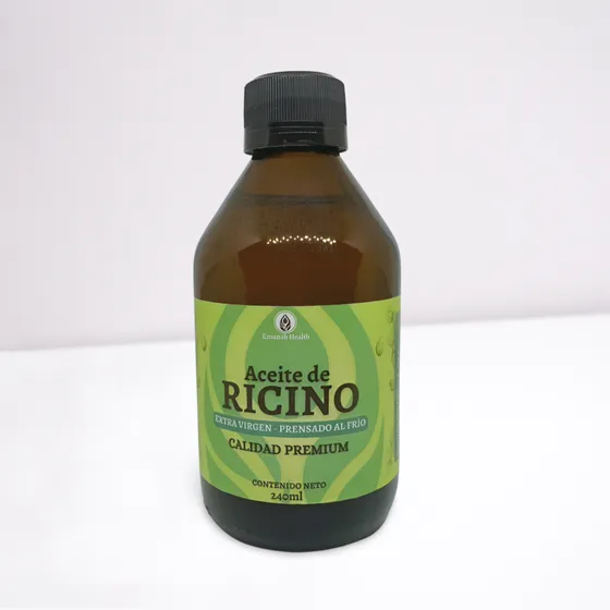 Aceite De Ricino/castor 100% Puro 240 Ml Emunah Health