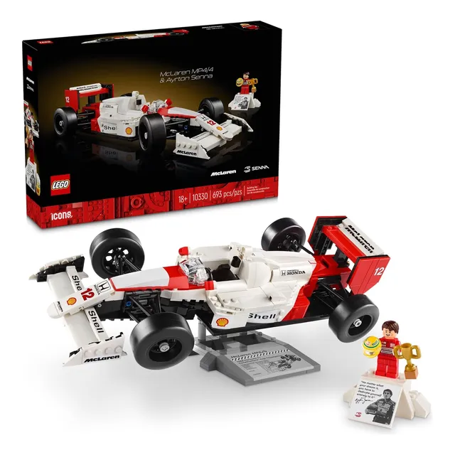 Lego Senna. Mclaren. Formula 1. F1. Icons. 693 Piezas