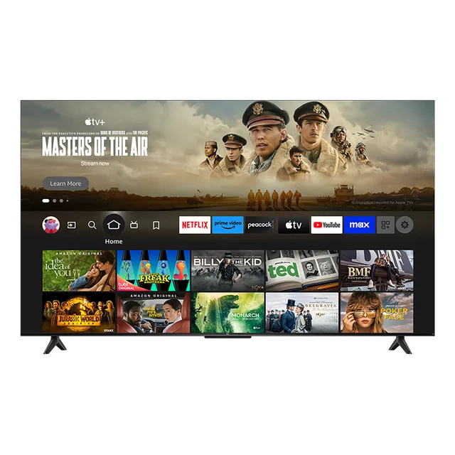 Pantalla Smart Tv Tcl S551f 55 4k Uhd Led Negro Alexa