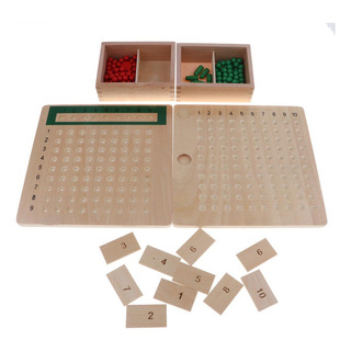 Shaoke Tablero De Madera De División De Multiplicación Shaoke Tablero De Madera De División De Multiplicación