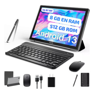 Tablet 10 Android 13 Wiffi/teclado/mouse/lapiz/funda/5g Tablet 10 Android 13 Wiffi/teclado/mouse/lapiz/funda/5g
