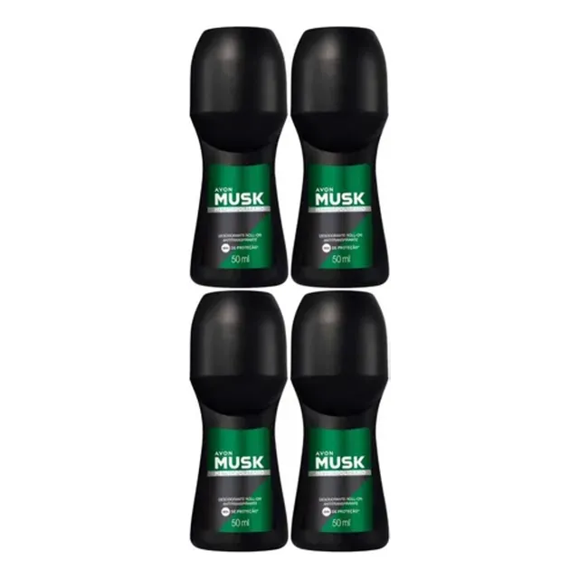 Musk Metropolitano Desodorante Roll-on De Hombre Avon Herbal