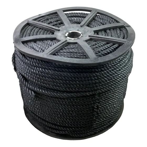 Cuerda De Polipropileno (negra) Cal.13 30kg Ecom