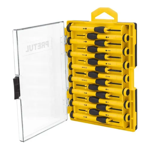 Juego De Desarmadores Joyero Precision 15 Pieza Pretul 21383