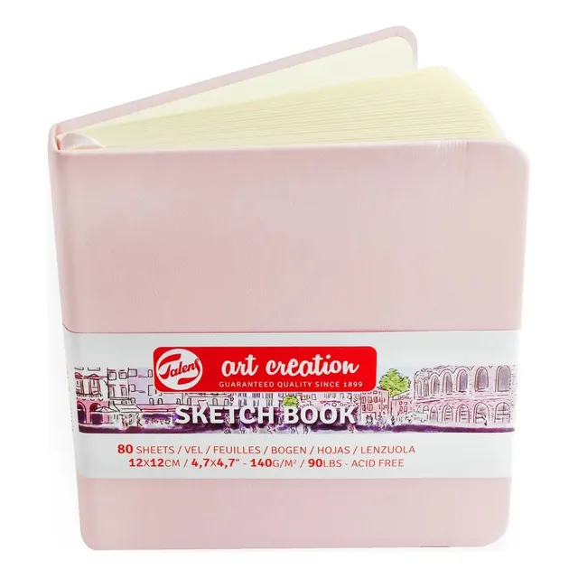 Libreta De Arte Royal Talens Art Creations 12x12cm - Rosado
