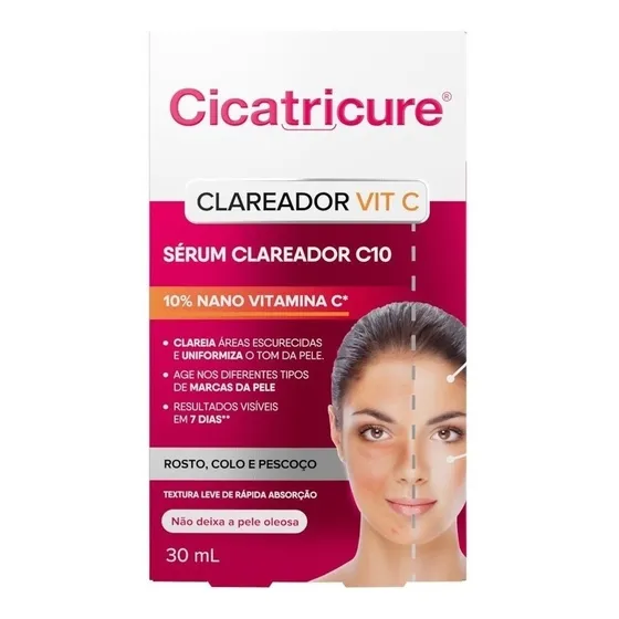 Sérum Facial Clareador C 10 Nano Vitamina C 30ml Cicatricure Tipo de pele Normal