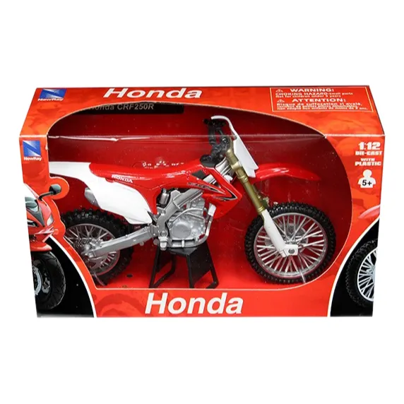 Moto Newray 1:12 Honda 2012 Crf 250r Roja
