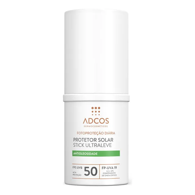 Adcos Protetor Solar Stick Ultraleve Fps 50 15g - Incolor