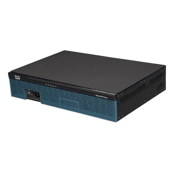 Router Cisco 2900 Series IOS 12 negro/acero inoxidable
