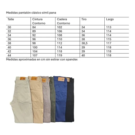 Pantalón Jeans Jps Hombre Largo Recto Simil Pana 2024