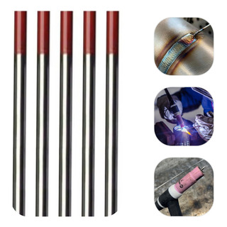 Vareta Eletrodo Tungstenio 2% Tório 2.4mm Ponta Vermelha Vareta Eletrodo Tungstenio 2% Tório 2.4mm Ponta Vermelha
