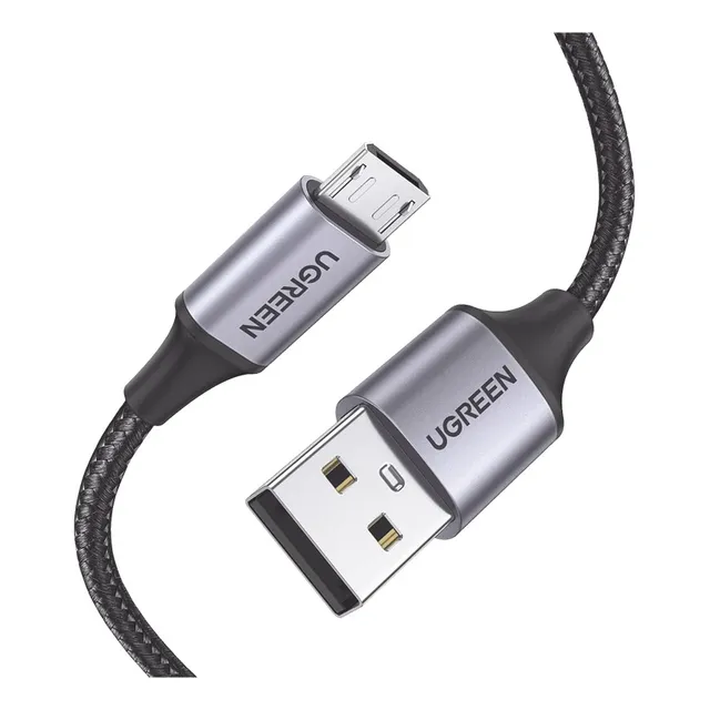 Cable Usb-a-microusb Nylon Trenzado Tecnología Carga Rápida 