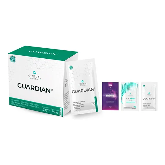 Guardian Limão - 30 Sachês + 3 Amostras - Central Nutrition