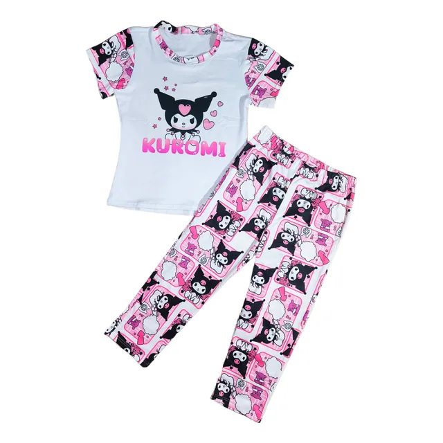 Pijamas Niña Piel De Durazno Pantalon