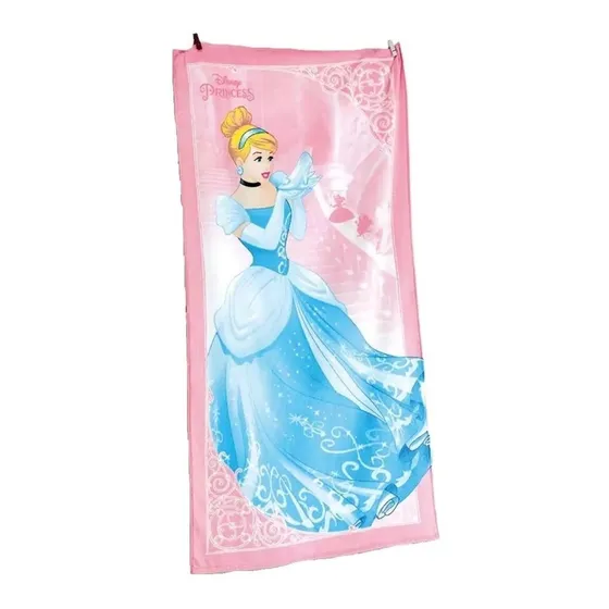 Toalha De Banho Cinderella Dohler Aveludada 100% Algodão