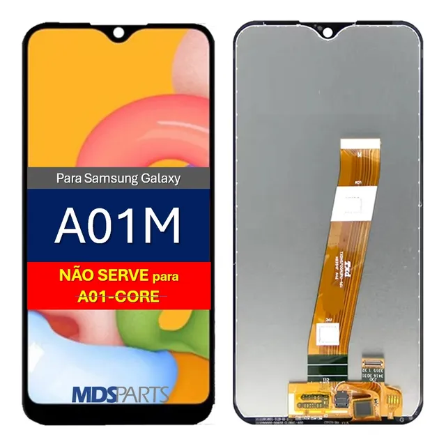 Tela Frontal Display Para A01 A015m Samsung