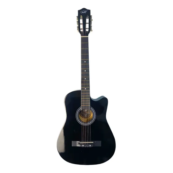 Violão Acustico Iniciante Barato Cutway Natural 6 Cordas Aço