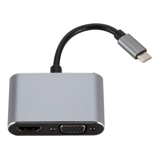 Tipo De Puerto Múltiple Usb C Tipo C A Hdmi 4k Vga Tipo De Puerto Múltiple Usb C Tipo C A Hdmi 4k Vga