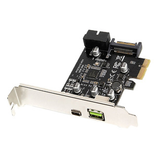 Pci Express A Usb 3.2 Tipo-c Usb-c Tarjeta De Adaptador De Pci Express A Usb 3.2 Tipo-c Usb-c Tarjeta De Adaptador De