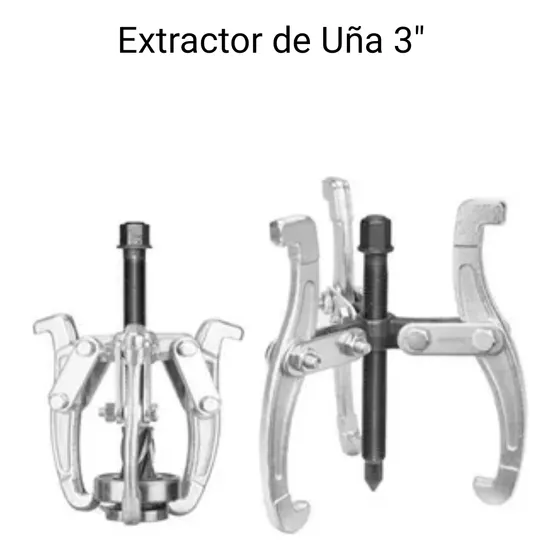 Extractor De Uña 3 Pulgada , Extractor Polea 3 Patas, Exxel
