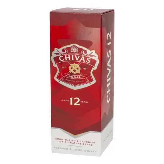 Chivas Regal 12 Años Escocés 1 Litro