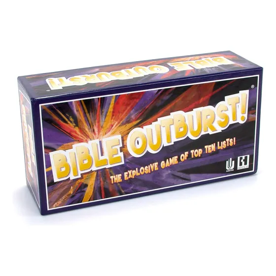 Juego De Mesa Bíblica Outburst/tarjetas