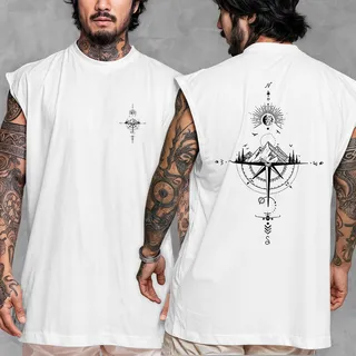 Camiseta Regata Oversized Streetwear Rosa Dos Ventos AlgodĂŁo Camiseta Regata Oversized Streetwear Rosa Dos Ventos AlgodĂŁo
