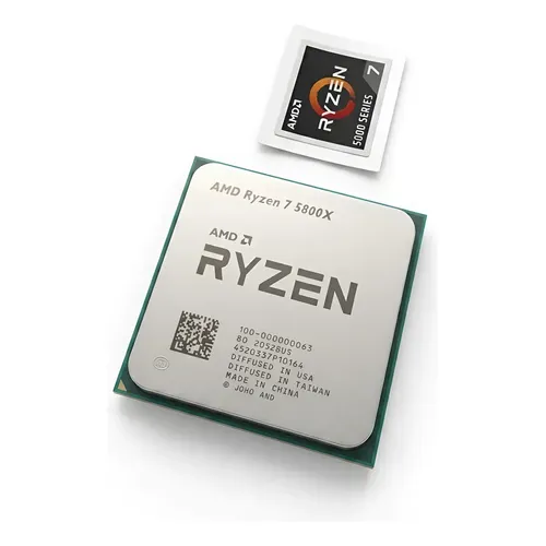 Processador AMD Ryzen 7 5800X 3.8GHz (4.7GHz Max Turbo) 32MB Cache