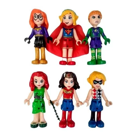 Muñecas Súper Héroe Girl Colección Liga Justicia Didácti Leg