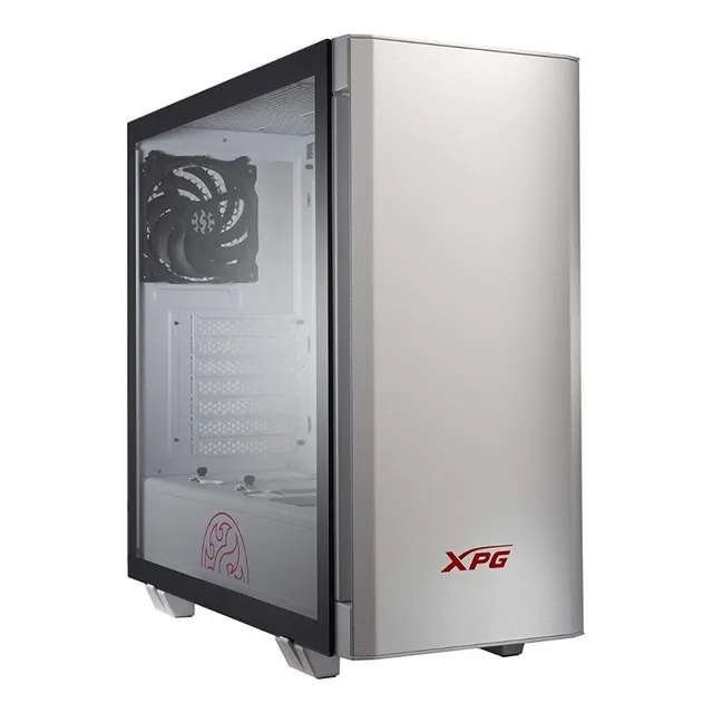 Gabinete Gamer Xpg Invader Atx Cristal Templado Rgb Blanco